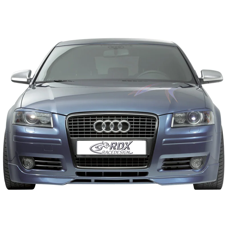 RDX Voorspoiler passend voor Audi A3 8P Sportback 04-/3 deurs 2005- (PU)