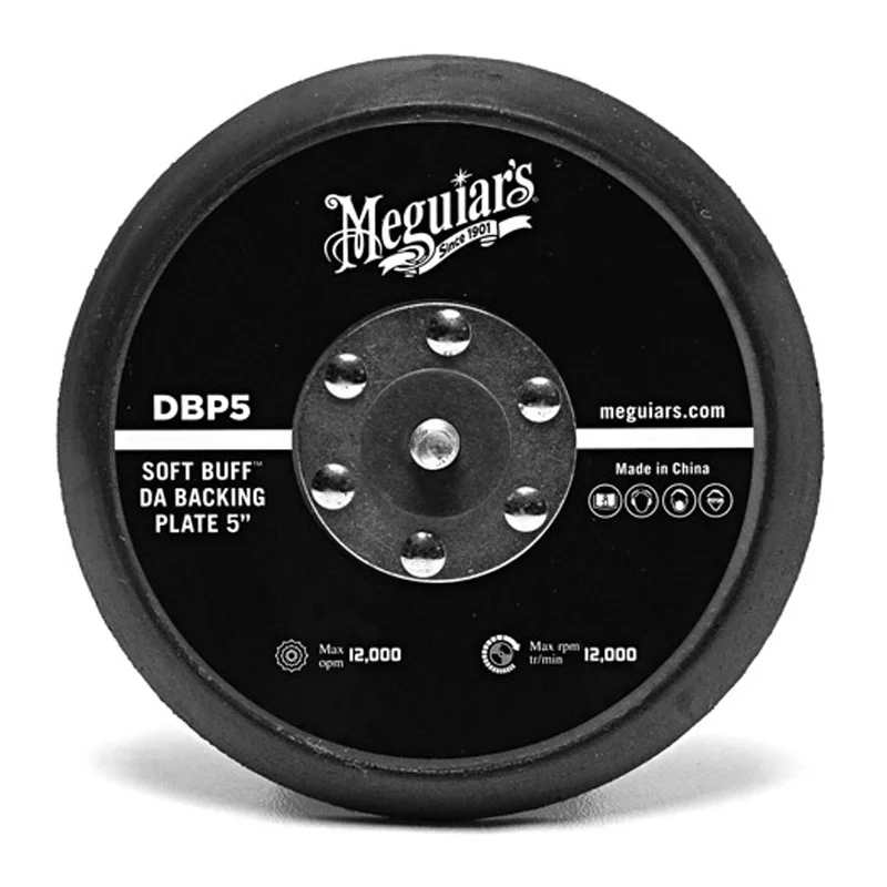 Meguiar's Soft Buff Backing Plate 5'' voor Dual Action Polisher