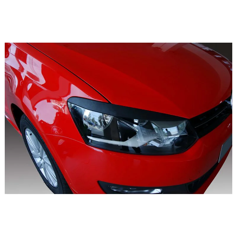 Motordrome Koplampspoilers passend voor Volkswagen Polo 6R & 6C 2009-2017 (ABS)