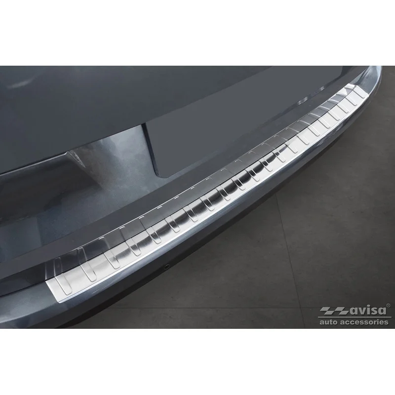 Avisa RVS Achterbumperprotector passend voor Citroën C4 Picasso 2013- & C4 Spacetourer 2018- - Zilver