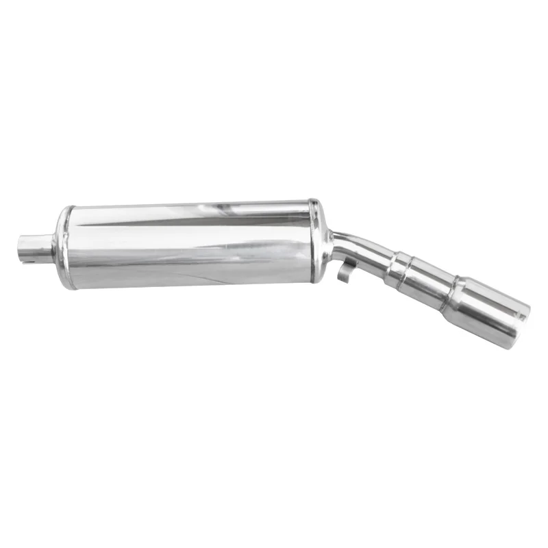InoXcar 100% RVS Sportuitlaat passend voor Volkswagen Golf I Cabrio 1.6 (110pk) -1984 80mm