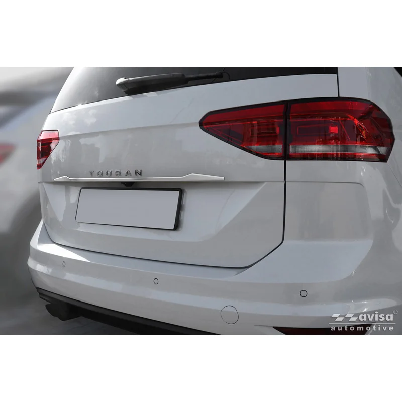 Avisa Geborsteld RVS Kofferbak Sierlijst passend voor Volkswagen Touran (5T1) R-Line 2015-
