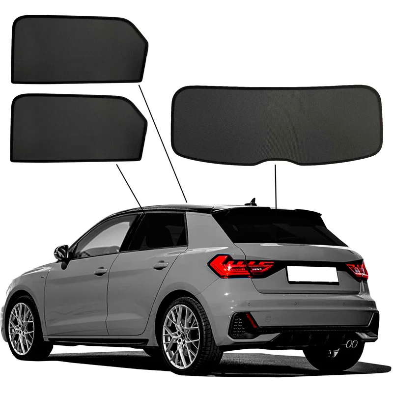 SunClip Zicht- & Zonwering passend voor Audi A1 (GBA) Sportback 2018- incl. City Carver & Allstreet