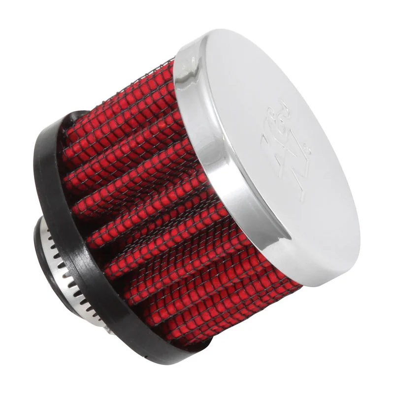 K&N Carterontluchtingsfilter - rubber onderplaat - 13mm aansluiting (62-1330)
