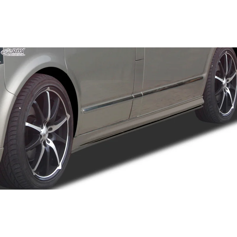 RDX Sideskirts passend voor Volkswagen Transporter T5 2003-2015 (korte wielbasis) ‘Edition’ (ABS)