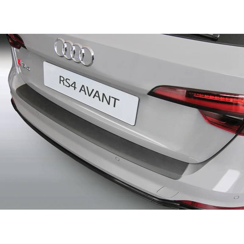 RGM ABS Achterbumper beschermlijst passend voor Audi RS4 Avant 2018- Zwart
