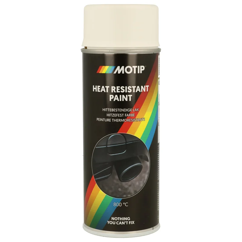 Motip Hittebestendige Lak - Wit - 400ml
