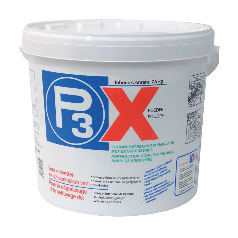 P3x P3-X Industrieel Reinigingspoeder 7,5kg
