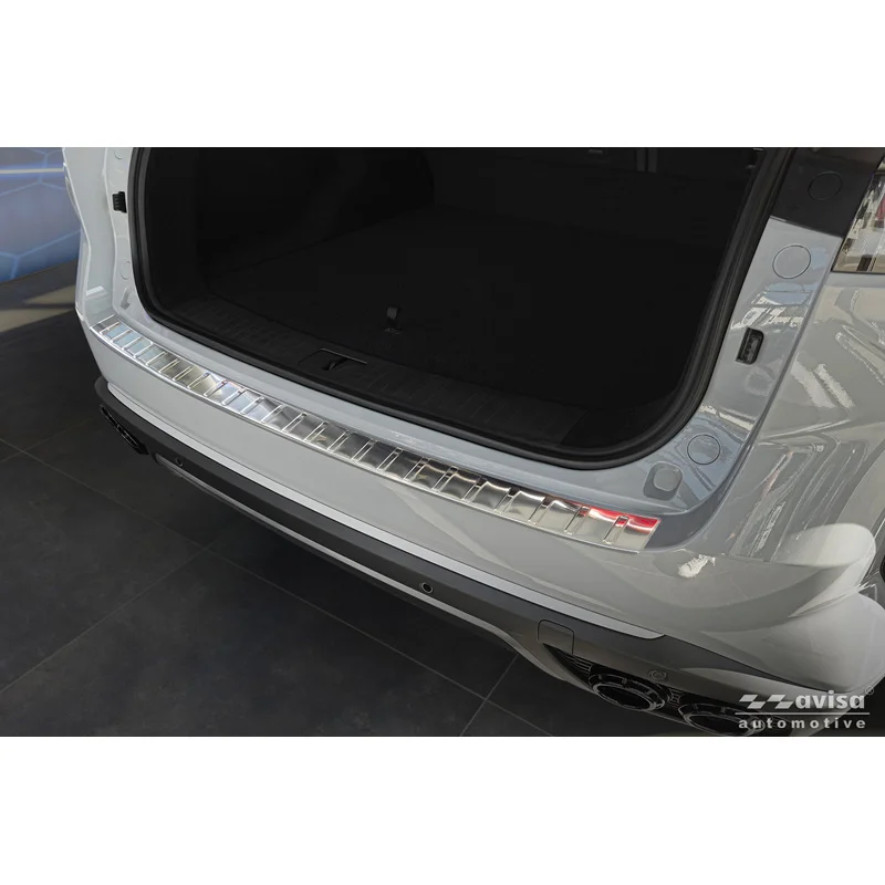 Avisa RVS Achterbumperprotector passend voor Omoda 9 2025- - Zilver