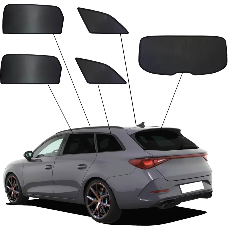 SunClip Zicht- & Zonwering passend voor Seat/Cupra Leon IV ST Sportstourer 2020-