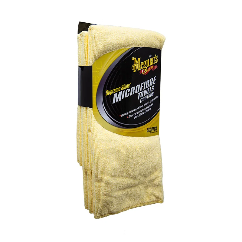 Meguiar's Supreme Shine Microfiber 40x60cm, set à 6 stuks