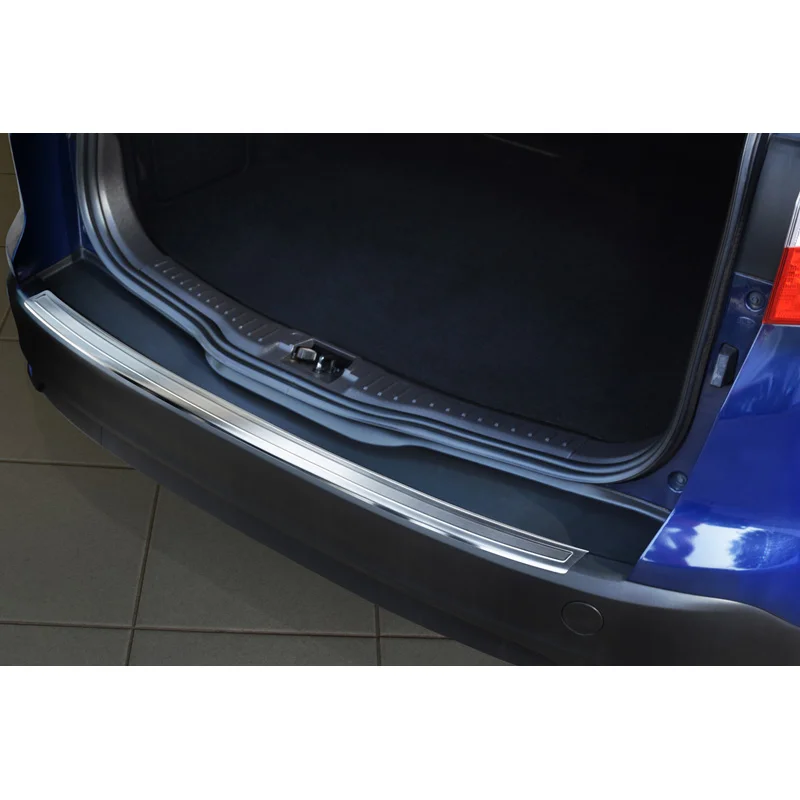 Avisa RVS Achterbumperprotector passend voor Ford Focus III Wagon 2011- - Zilver