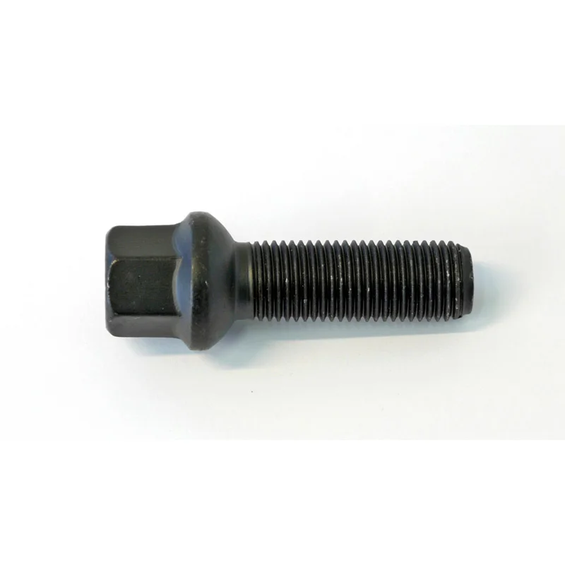 H&R Wielbout bolkonisch R14 M14x1.50 - Lengte 55mm - Zwart