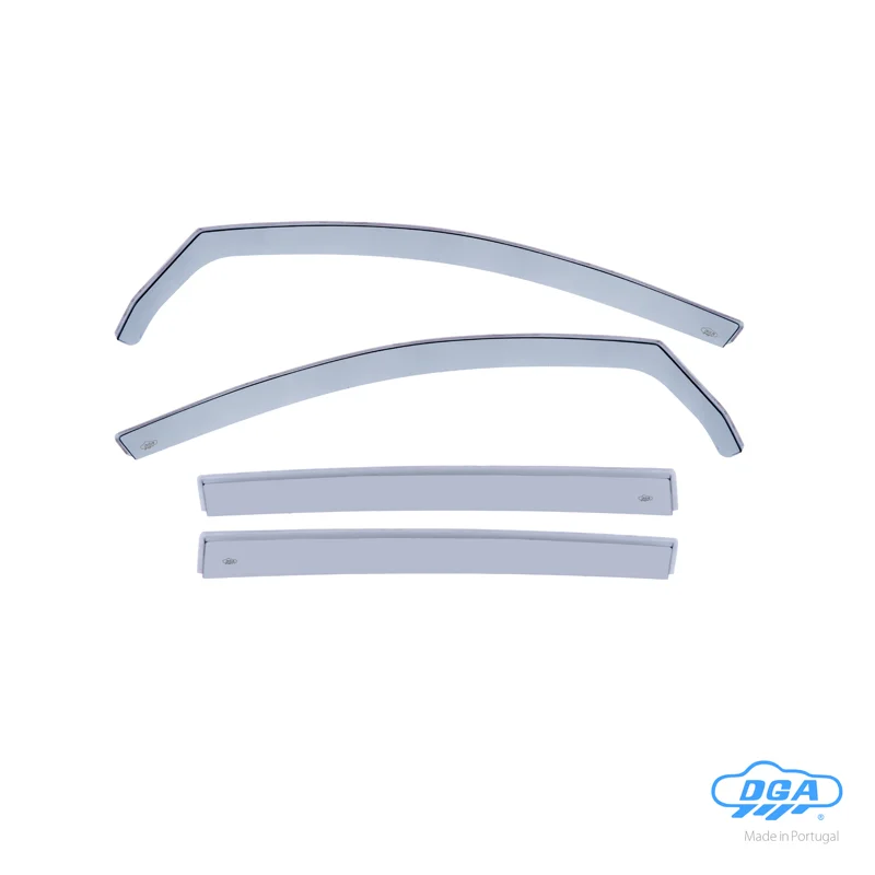 DGA Zijwindschermenset passend voor Volkswagen Golf V HB 5-deurs 2003-2008 (4-delig)