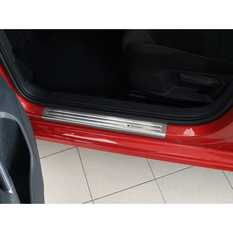Avisa RVS Instaplijsten passend voor Volkswagen Golf VII 5-deurs & Variant 2012-2020 - 'Exclusive' - 4-delig