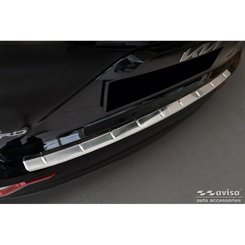 Avisa RVS Achterbumperprotector passend voor Kia Niro II Hybrid & Niro II EV (SG2) 2022- - Zilver