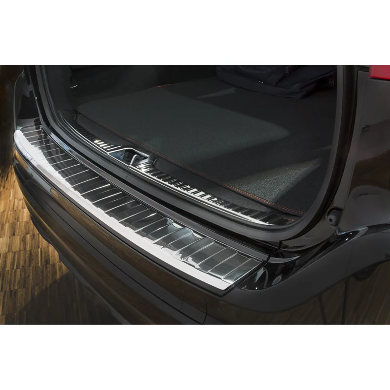 Avisa RVS Achterbumperprotector passend voor Volvo XC60 2013-2016 - Zilver