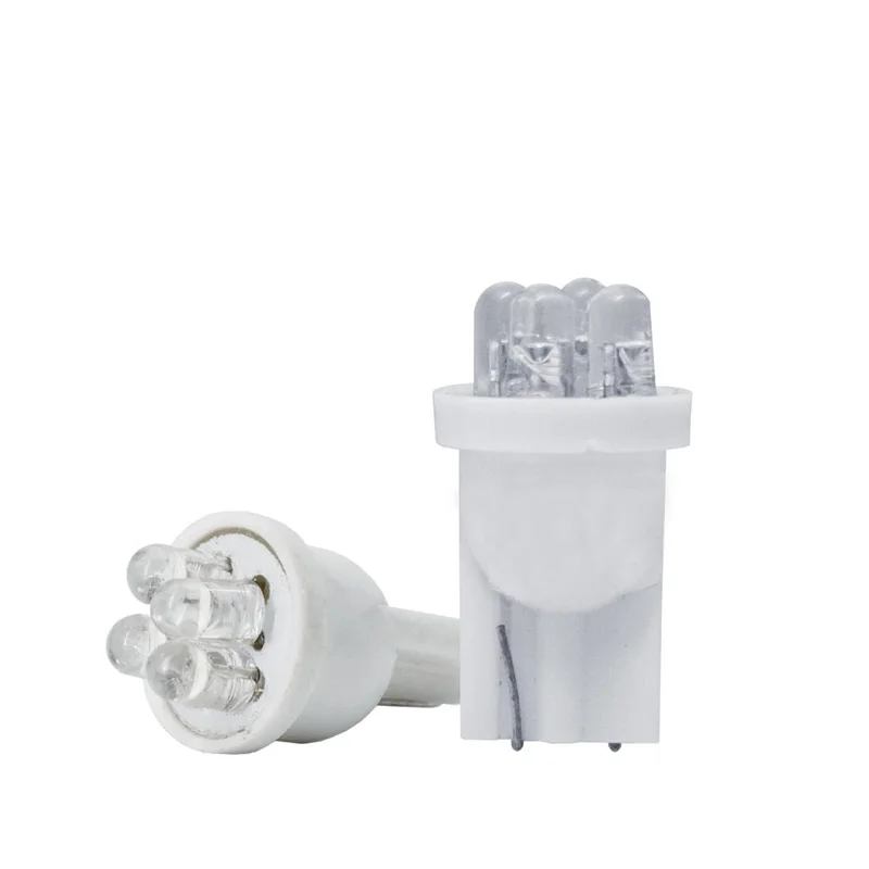 Simoni Racing T10 4-LED 'Multispot' Lampen - Wit - Set à 2 stuks