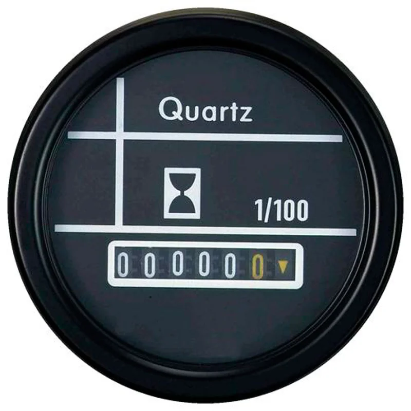 AutoStyle Performance Instrument Zwart Urenteller 52mm
