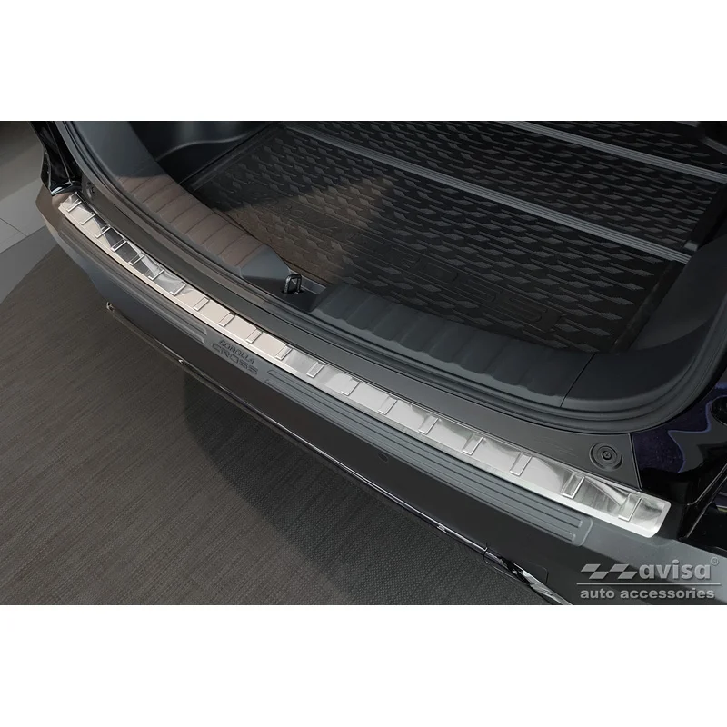 Avisa RVS Achterbumperprotector passend voor Toyota Corolla Cross 2022-2025 & Facelift 2025- - Zilver
