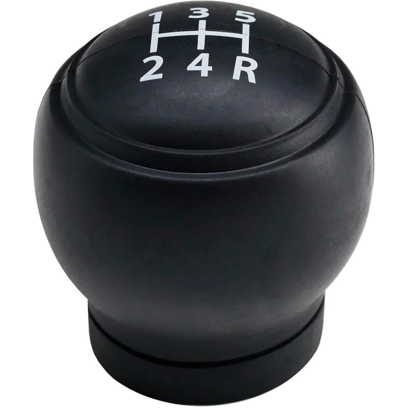 Simoni Racing Pookknophoes Grip - Zwart Siliconen - 5 versnellingen + rechts achteruit