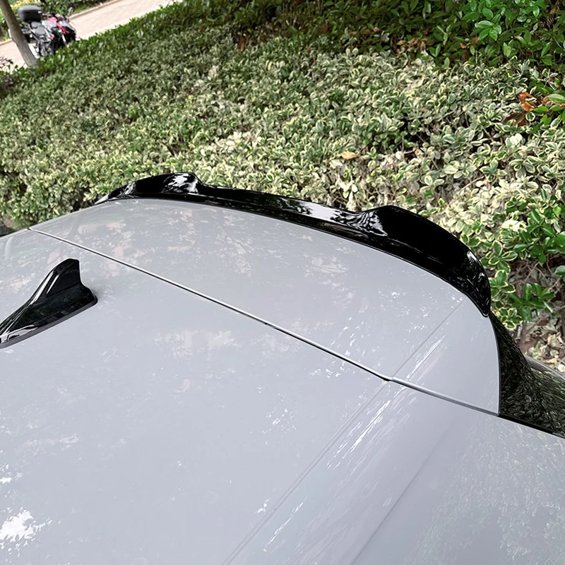AutoStyle Dakspoiler (Spoiler Cap) passend voor Volkswagen Golf VIII HB 3/5-deurs GTi/GTD/GTE/R/R-Line 2020- (ABS Glanzend zwart)