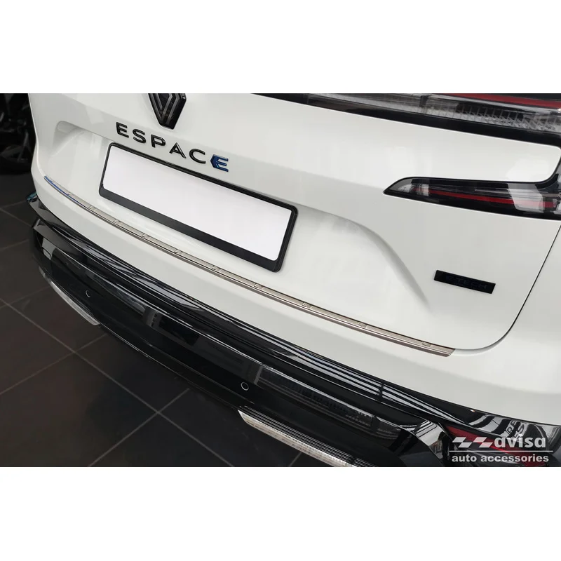 Avisa RVS Achterbumperprotector passend voor Renault Espace VI E-Tech Hybrid 2023- - Zilver