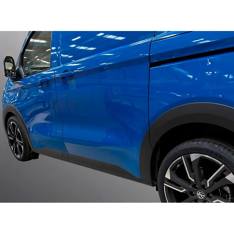 RGM Set Zijpanelen passend voor Volkswagen Transporter T7 2024- & Ford Transit/Tourneo Custom 2023- Korte wielbasis – Zwart – Voor montage met wielkastverbreders