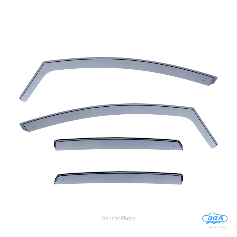 DGA Zijwindschermenset passend voor Audi A3 (8P) Sportback 2004-2012 (4-delig)
