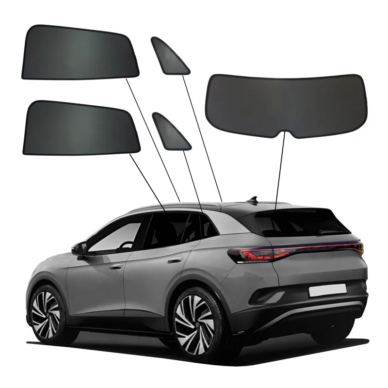 SunClip Zicht- & Zonwering passend voor Volkswagen ID.4 (E21) 2020-