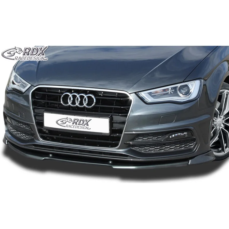 RDX Voorspoiler Vario-X passend voor Audi A3 8V Sportback/Sedan/Cabrio S-Line/S3 2013-2016 (PU)