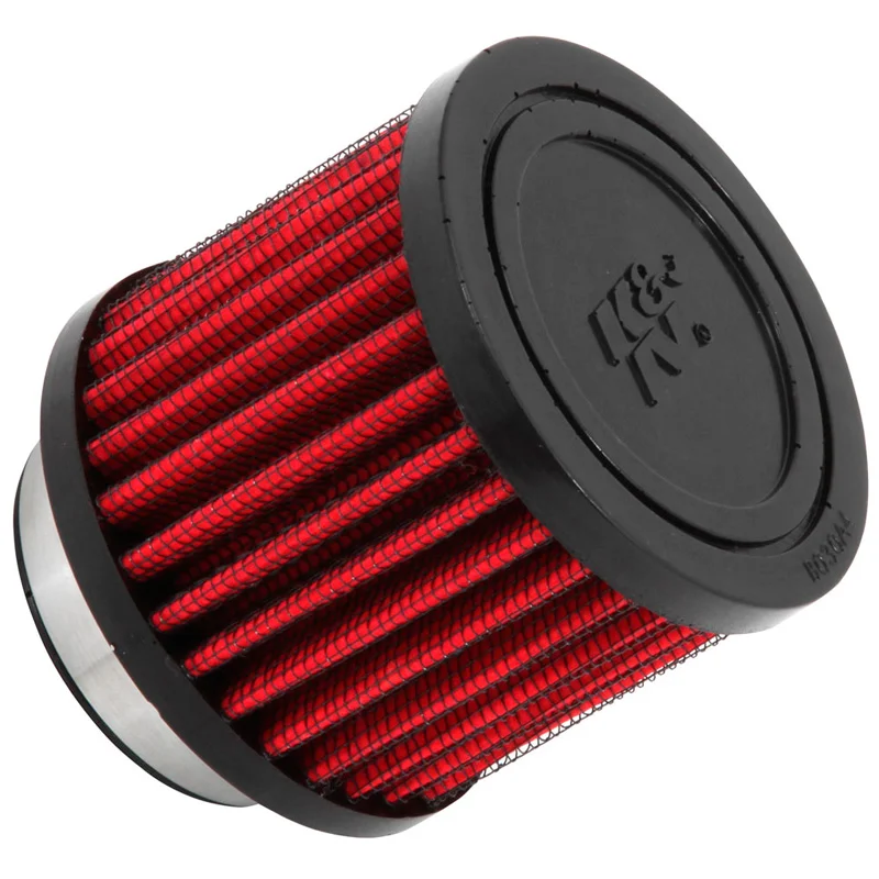 K&N Carterontluchtingsfilter - rubber onderplaat - 44mm aansluiting (62-1470)
