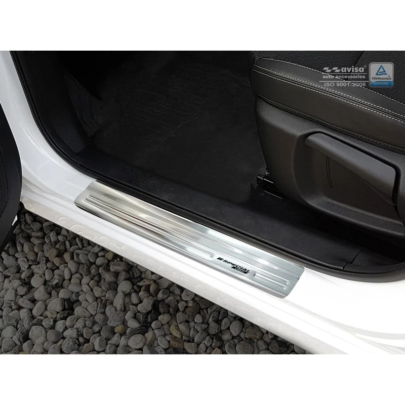 Avisa RVS Instaplijsten passend voor Renault Kadjar 2015- - 'Special Edition' - 4-delig
