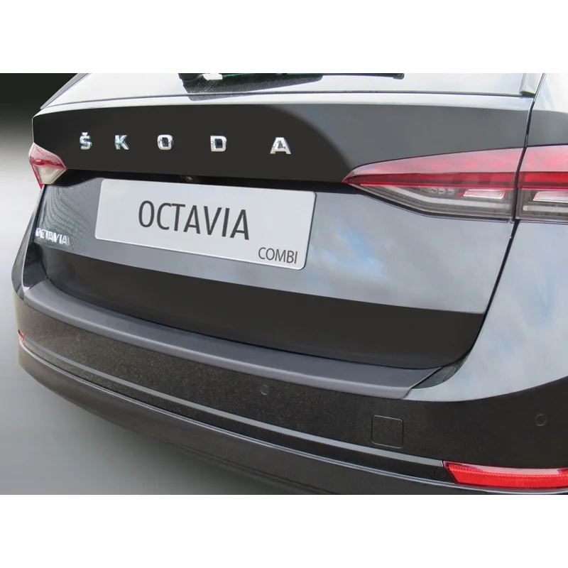 RGM ABS Achterbumper beschermlijst passend voor Skoda Octavia IV (NX5) Combi 2020- Zwart