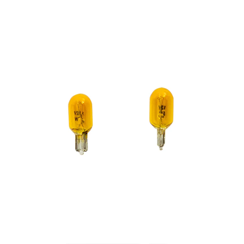 AutoStyle T-10 12V/5W Lampen 12V Geel (Coated), set à 2 stuks