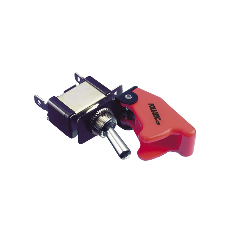 Foliatec Kill Switch On/Off schakelaar zonder LED – Cover rood – 1 stuk