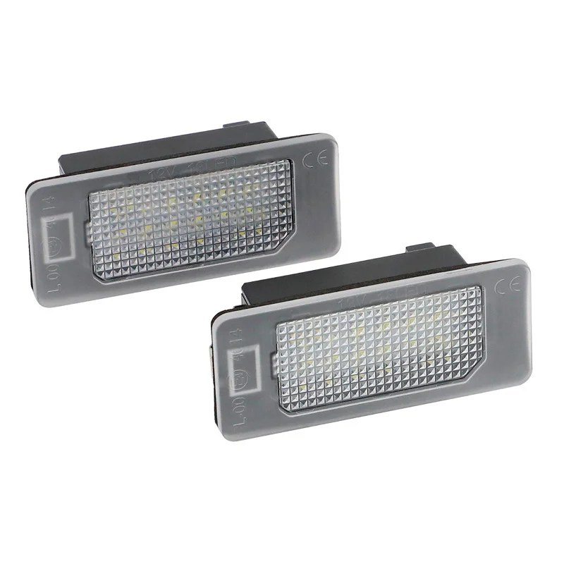 AutoStyle Set LED Nummerplaatverlichting passend voor Audi/Volkswagen/Skoda/Porsche diverse modellen