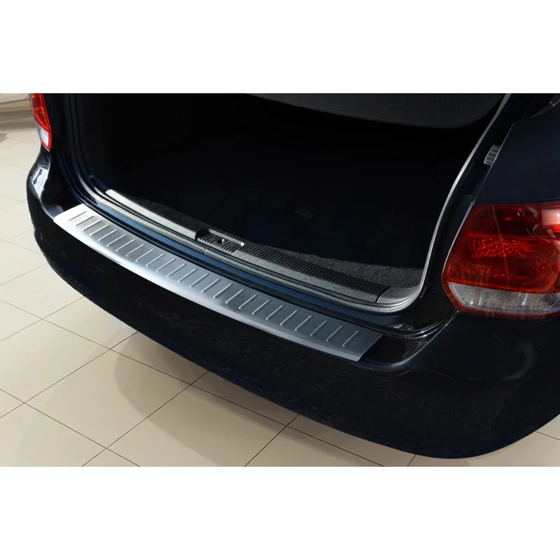 Avisa RVS Achterbumperprotector passend voor Volkswagen Golf V/VI Variant 2003-2012 - Zilver