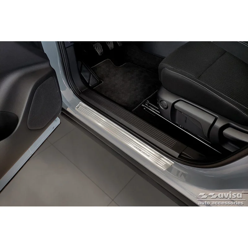 Avisa Zilver RVS Instaplijsten passend voor Nissan Qashqai III 2021- - 'Special Edition' - 4-delig