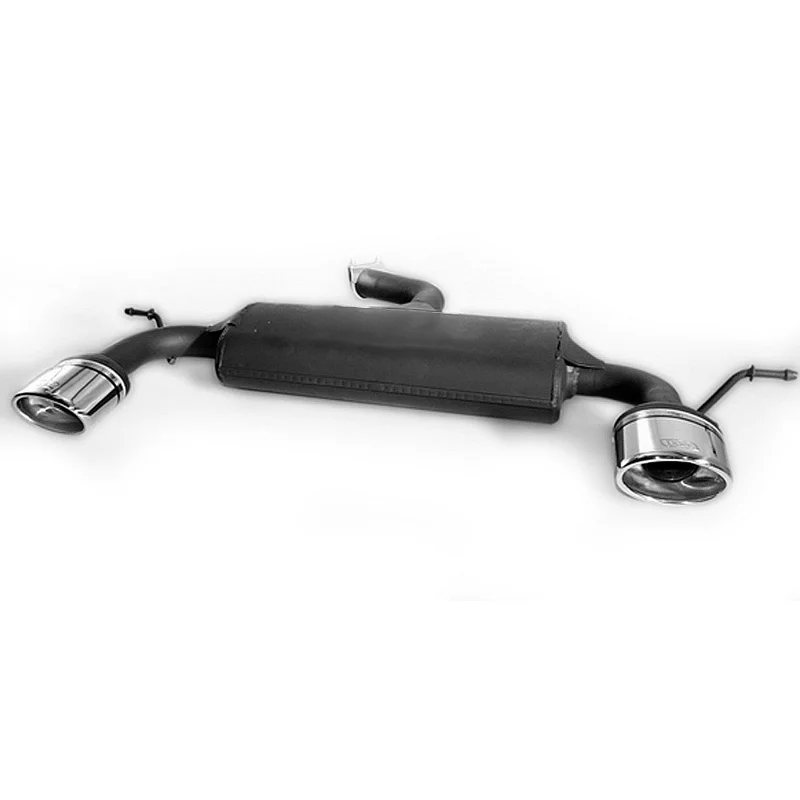 Ulter Sport Dubbele Sportuitlaat passend voor Volkswagen Scirocco III 1.4TSi 90/118kW/2.0TDI 103kW 2008-2013 120x80mm