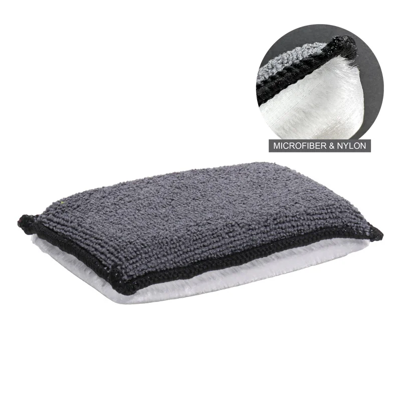 Gecko 2in1 Interieur Schrobspons 13x9x2,5cm