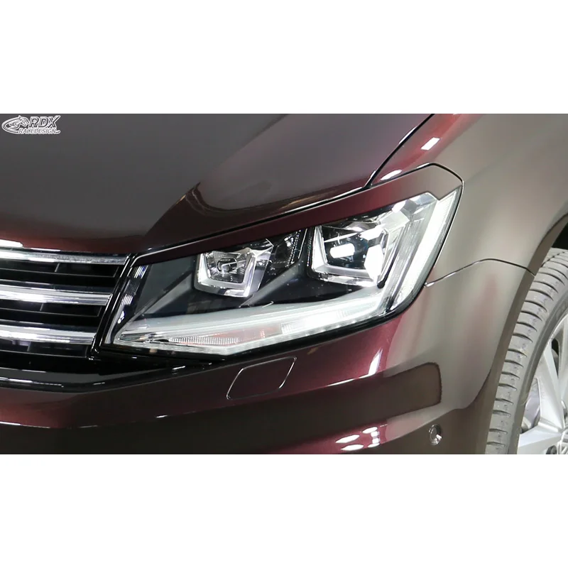RDX Koplampspoilers passend voor Volkswagen Caddy IV 2015-2020 (ABS)