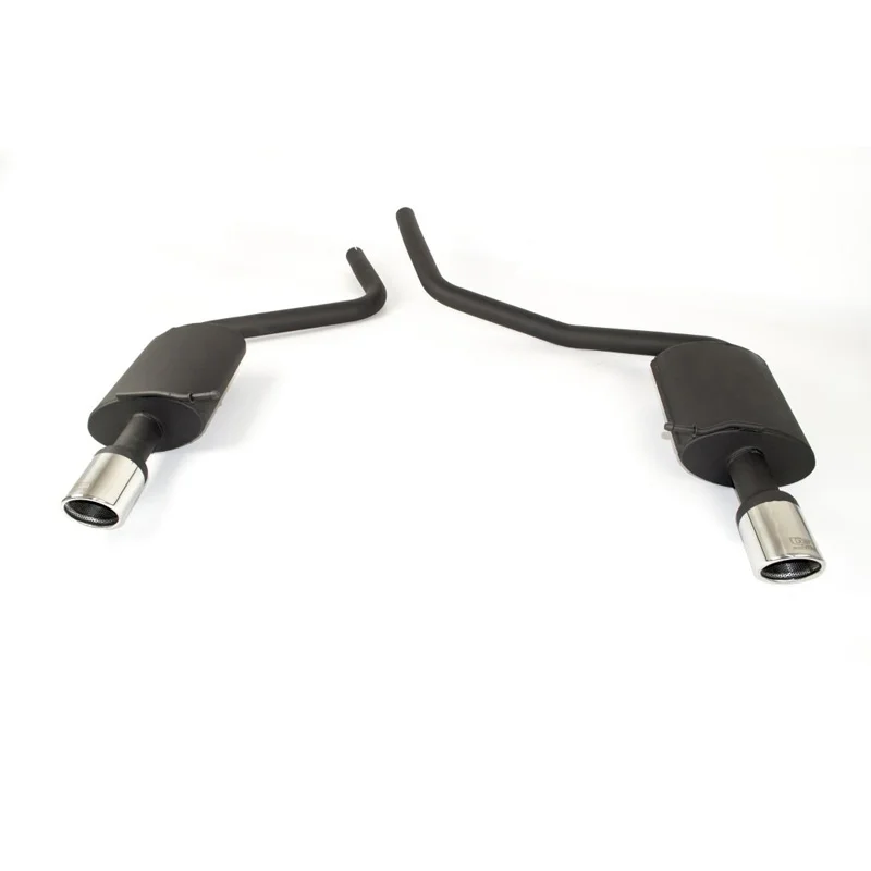 Ulter Sport Dubbele Sportuitlaat passend voor Audi A4 (B7) Avant 1.8T 120kW 2005-2008 (excl. Quattro) 90mm