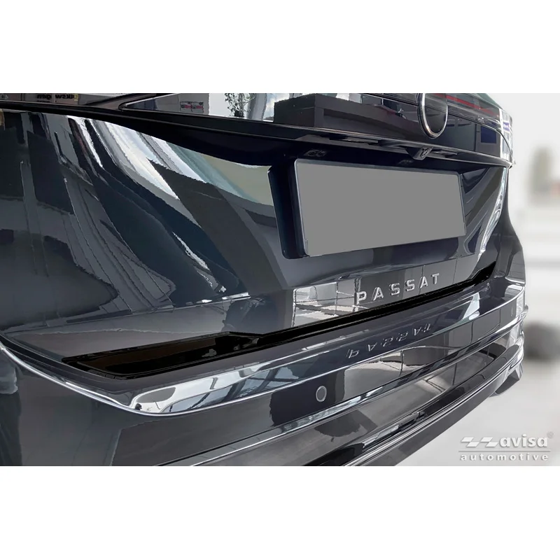 Avisa Zwart Chroom RVS Kofferbak Sierlijst passend voor Volkswagen Passat Variant (CJ5) 2024-