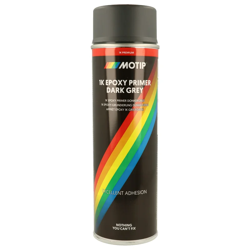 Motip 1K Epoxy Primer - Donkergrijs - 500ml