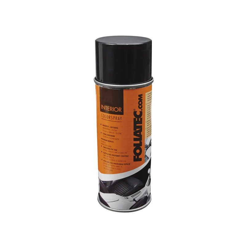 Foliatec Interior Color Spray – flat zwart 1x400ml