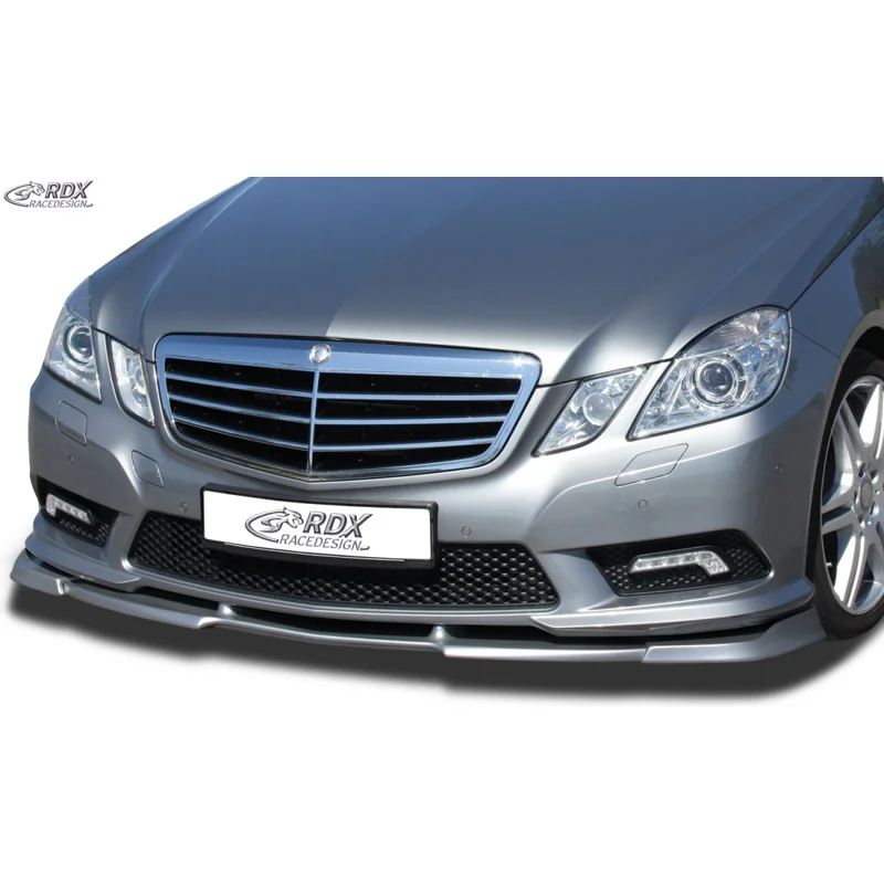 RDX Voorspoiler Vario-X passend voor Mercedes E-Klasse W212 AMG-Styling 2009-2013 (PU)