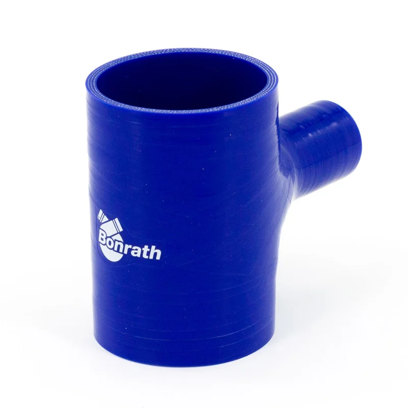 Bonrath Siliconen Slang T-Piece 25mm - Lengte:100mm - Ø54mm