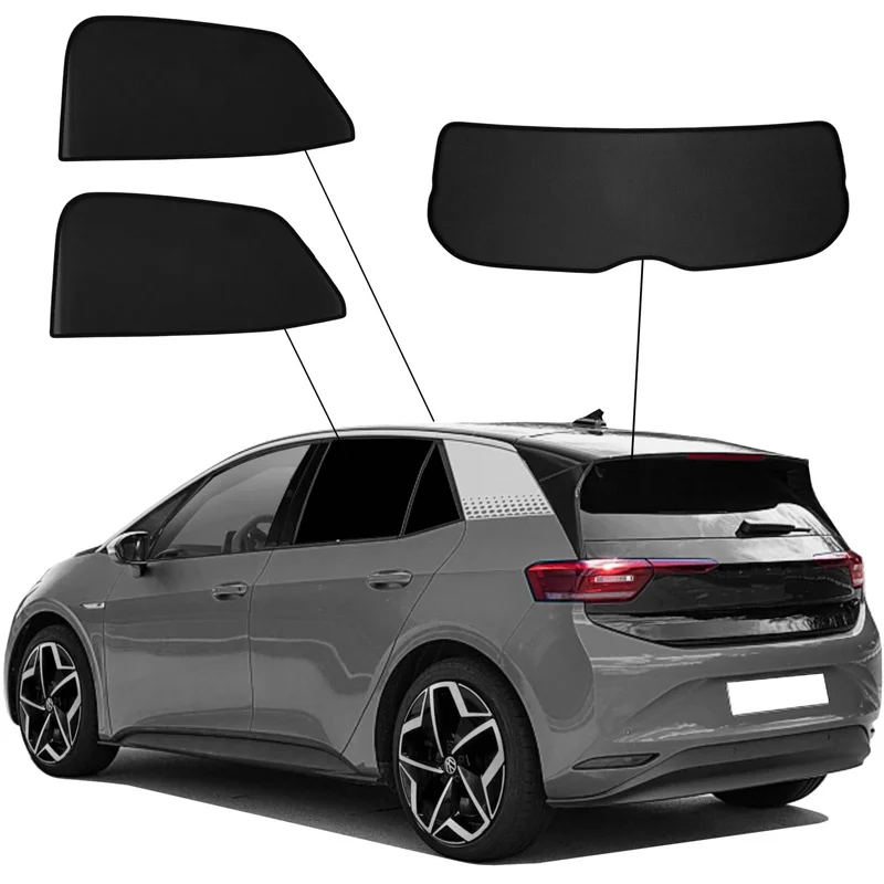 SunClip Zicht- & Zonwering passend voor Volkswagen ID.3 2020- & Cupra Born 2021-