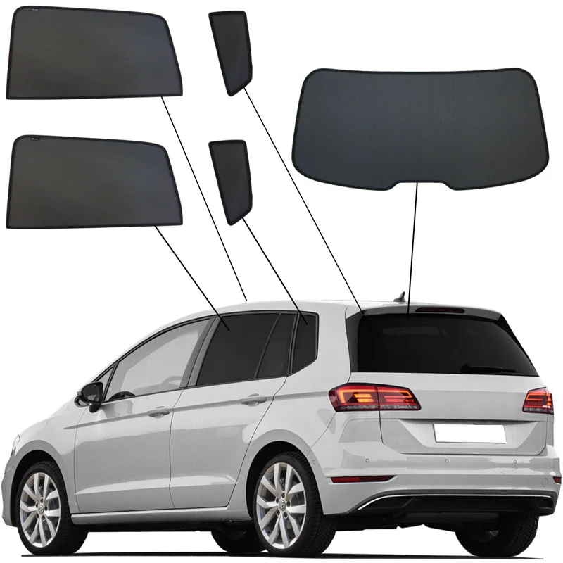 SunClip Zicht- & Zonwering passend voor Volkswagen Golf Sportsvan 2014-2020